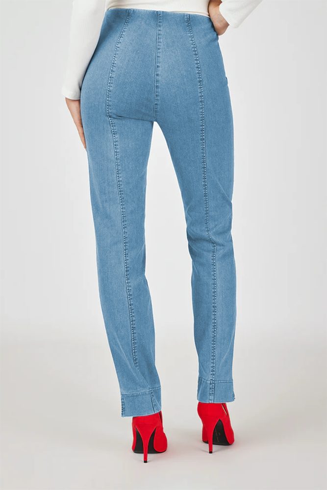 ROBELL Stretch-Hose Marie Jeans (Hose, 1-tlg., 1er Pack) Elastischer Bund