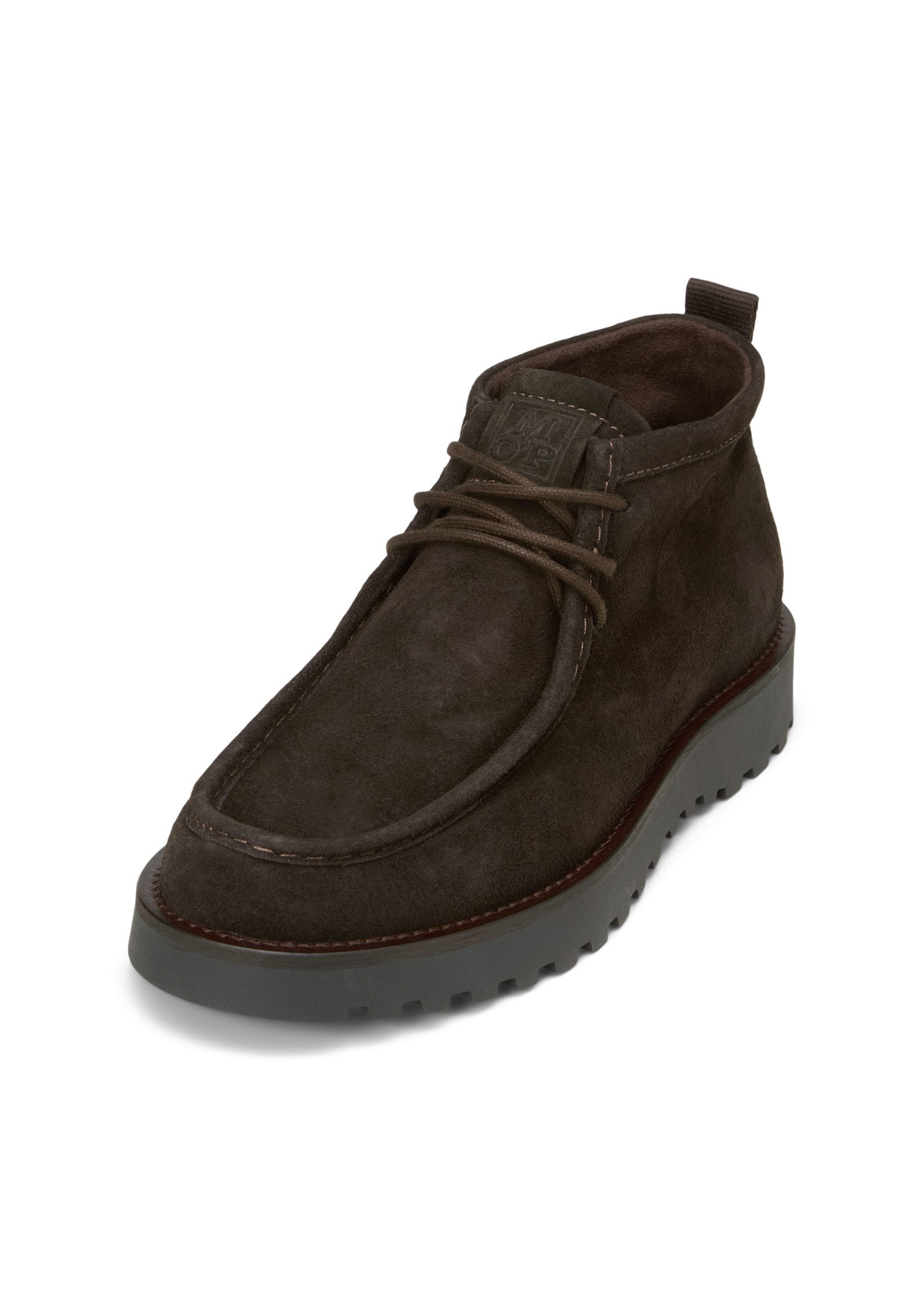 Marc O'Polo aus Velours-Rindleder Schlupfboots
