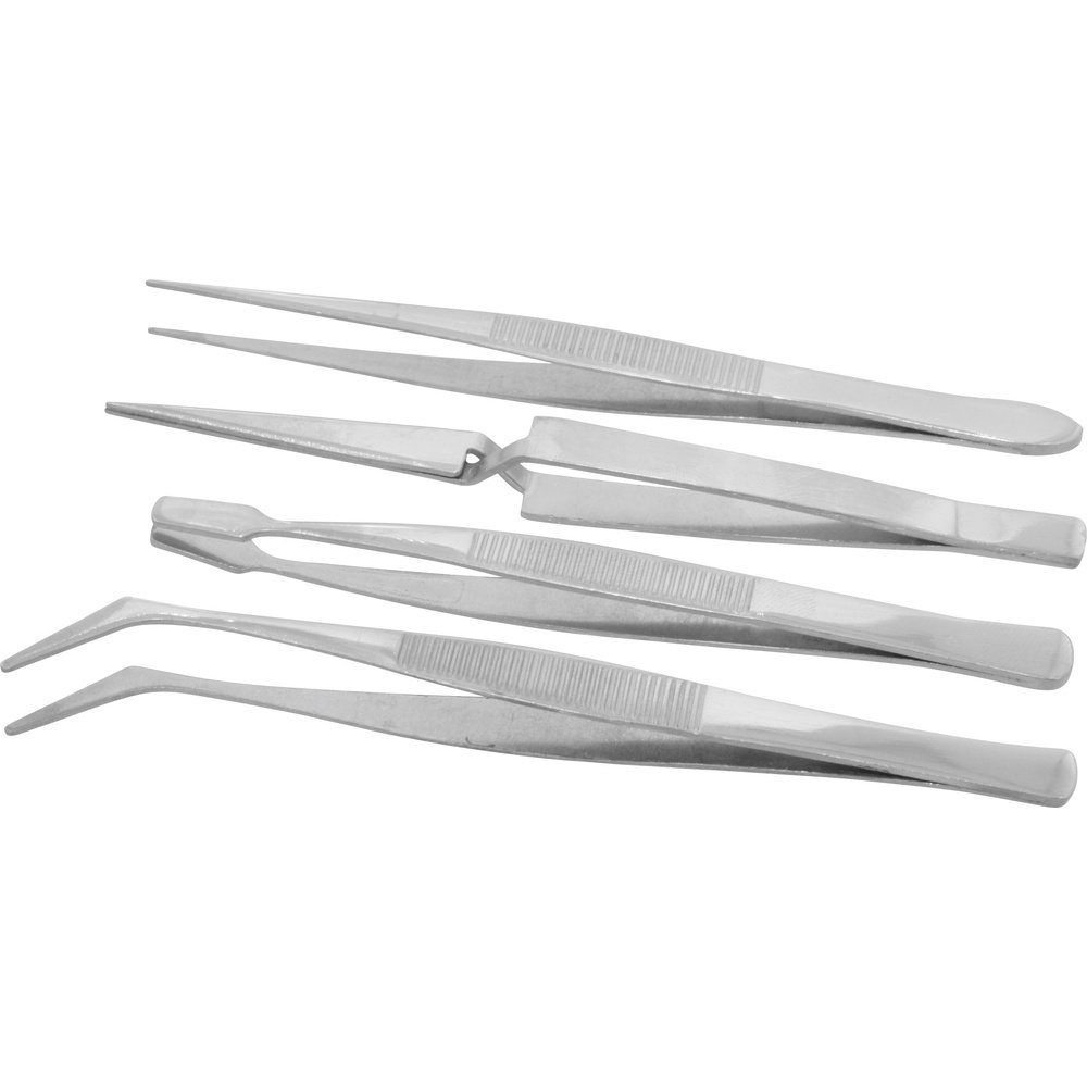 Donau Elektronik Pinzette Donau Elektronik PZ54 Pinzetten-Set 4teilig