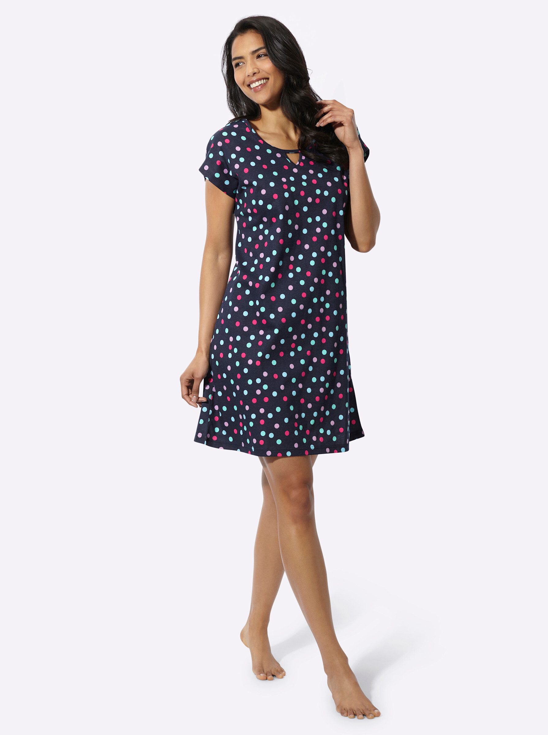 Sieh an! Strandkleid Sommerkleid Extra kurz