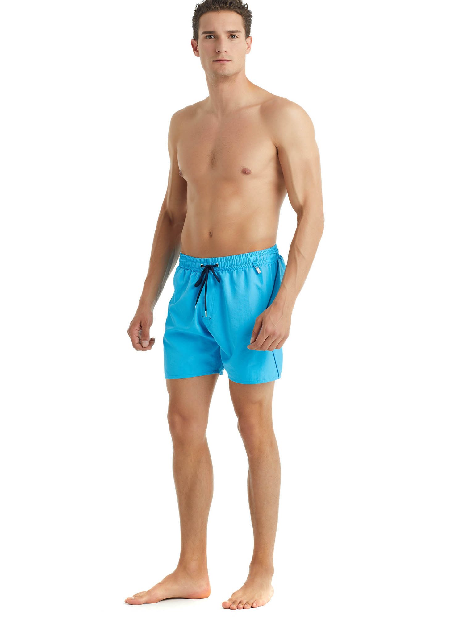BlackSpade Badeshorts Medium mit kurzem Bein locker geschnittene Schwimmhos günstig online kaufen