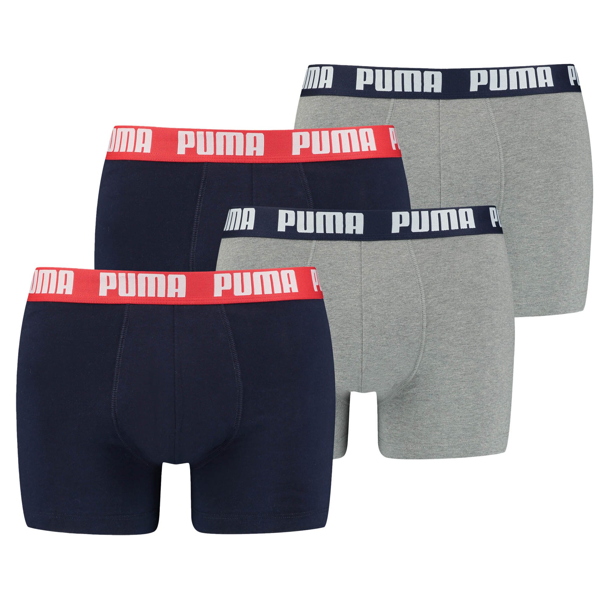 PUMA Boxer Herren Boxer Shorts, 4er Pack - Boxers, Cotton