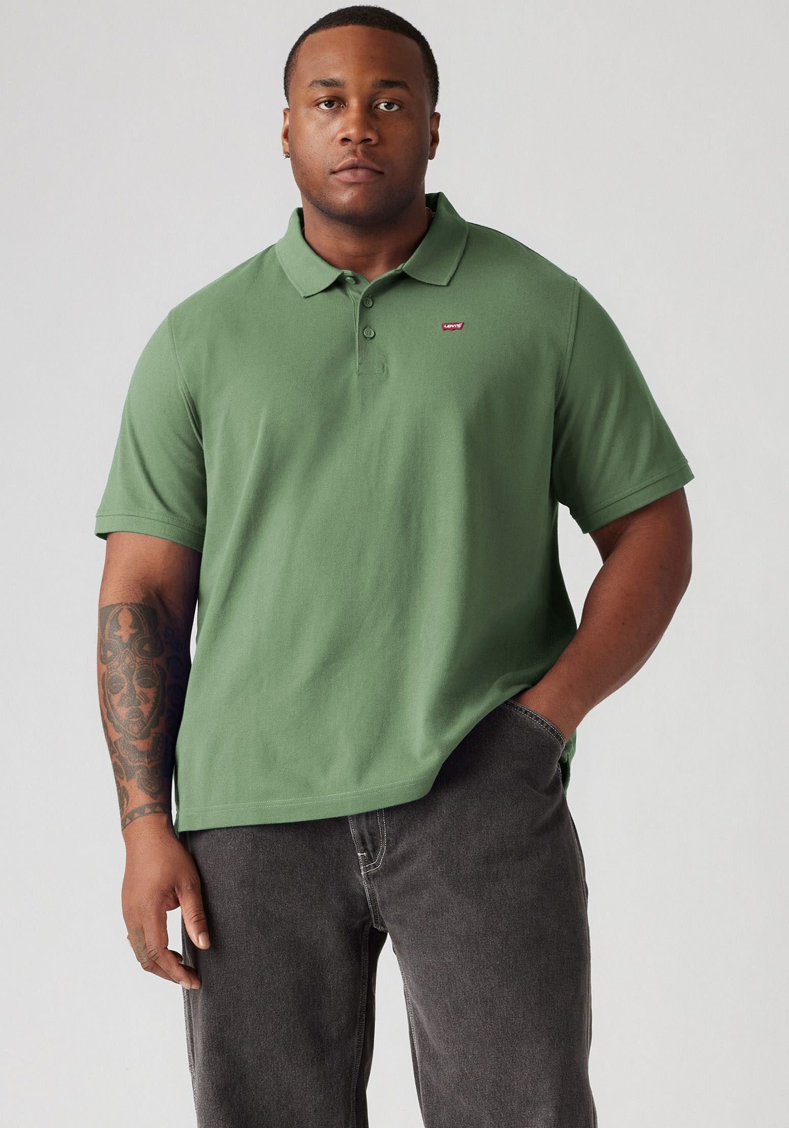 Levi's® Plus Poloshirt BIG O.G. BATWING POLO günstig online kaufen