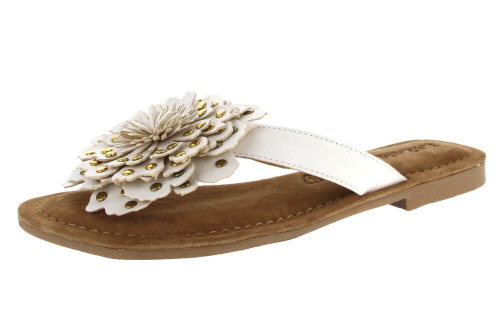 Lazamani Lazamani Damen Pantolette - Zehentrenner Pantolette