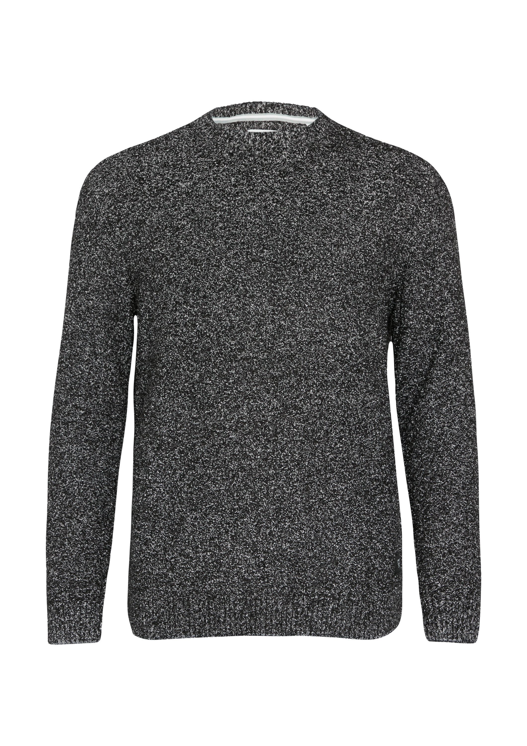 s.Oliver Longpullover Strickpullover Grobstrickpullover in Melange-Optik