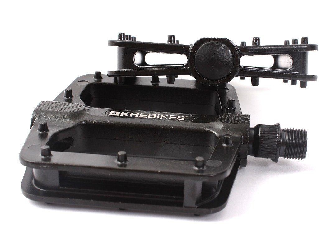 KHEbikes Fahrradpedale KHEbikes MVP 9/16" Alu schwarz BMX