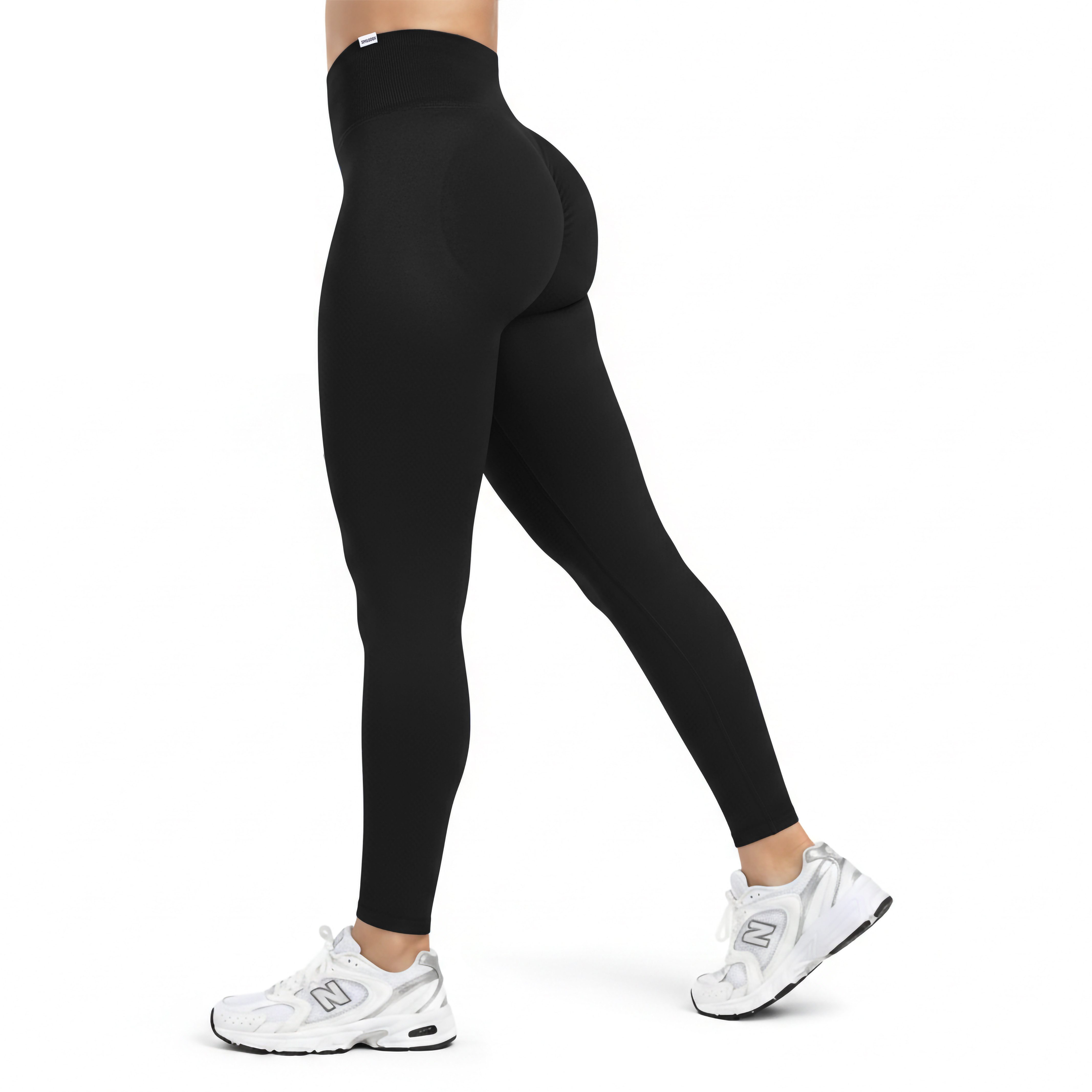 Smilodox Leggings Myrah Scrunch, Butt Lift Sporthose, High Waist V-Shape Yoga Hose Nahtlos, Seamless Schweißabsorbierende Trainingshose, Blickdicht
