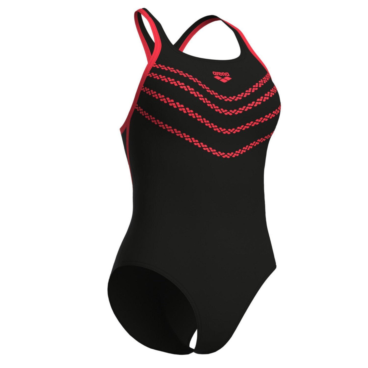 Arena Badeanzug Losange V Print Schwimmanzug günstig online kaufen