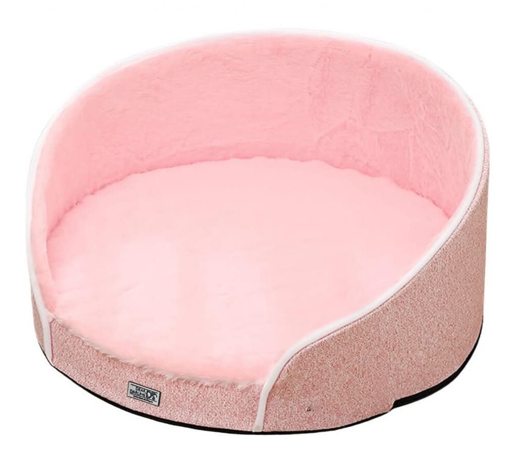 Dear Darling Tierbett DEAR DARLING DD-02APM Orthopädisches Luxus Hundebett Katzenkorb Vater, Baumwolle, Leinen, Polyesther