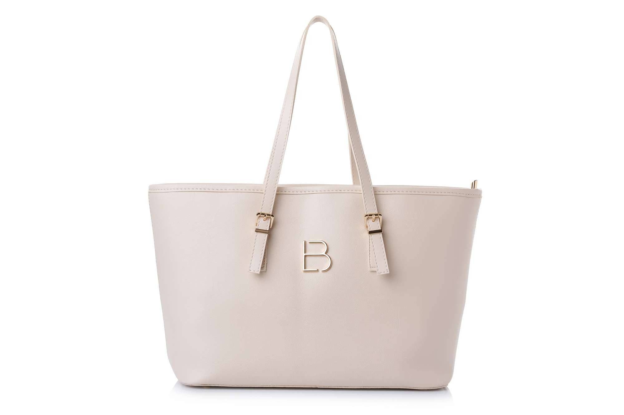 lucky bees Shopper Damen Tote Bag, Reißverschluss, Innenfach