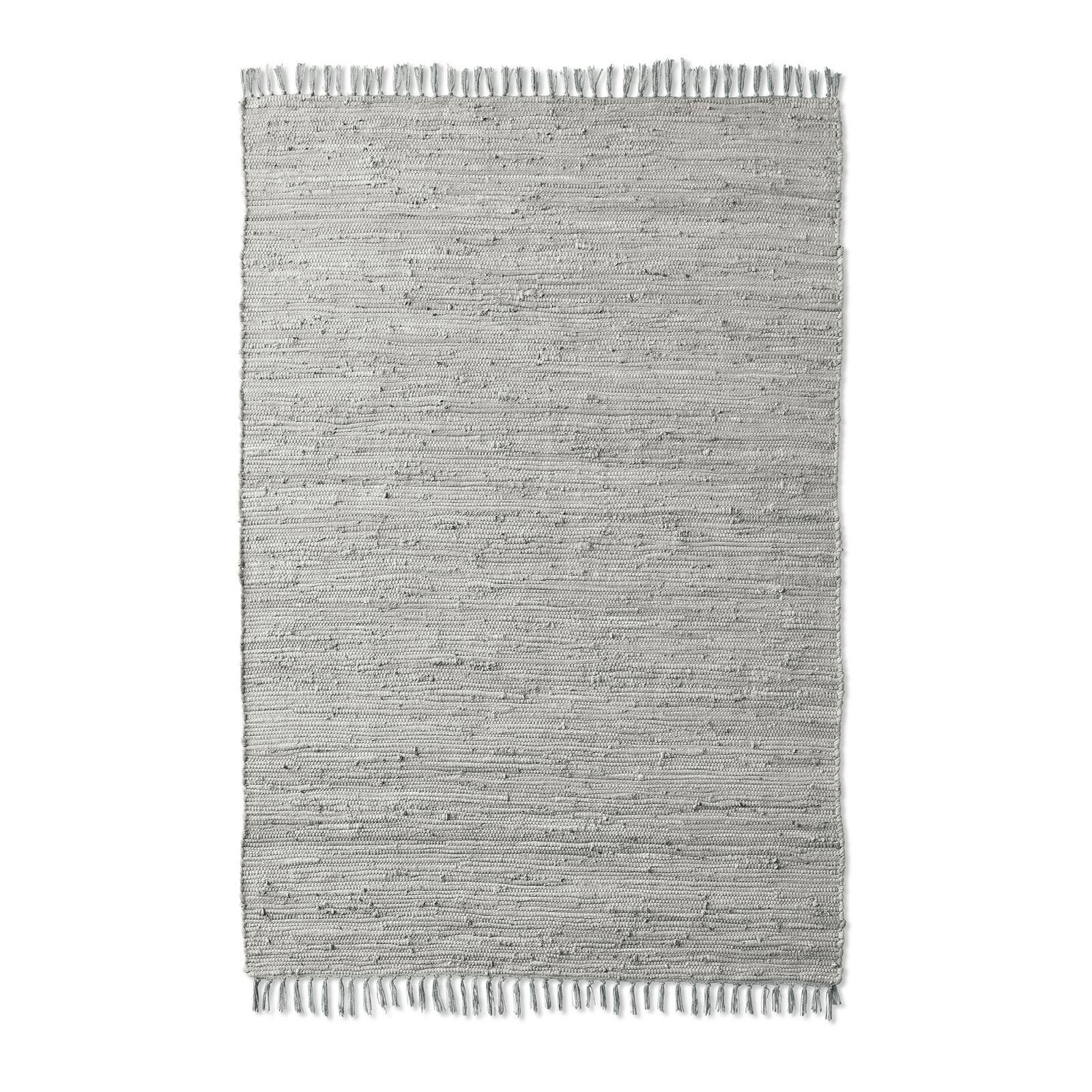 TaCa Home Teppich Flicken-Teppich 100% Baumwolle, rechteckig, Höhe: 5 mm, Wohnzimmer Esszimmer Küche Flur Läufer 060x090cm