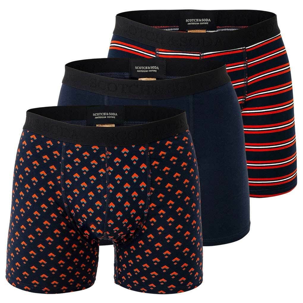 Scotch & Soda Boxer »Herren Boxer-Shorts, 3er Pack - long Shorts,« online  kaufen | OTTO
