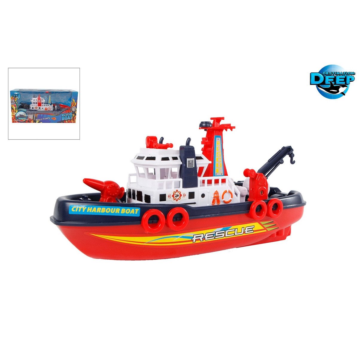 Van Manen Wasserspiel Feuerwehrboot City Harbour Spritzfunktion