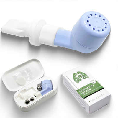 Welikera Inhalator Atemtrainer, tragbare Lungentrainer und Geräte zur Schleimbeseitigung