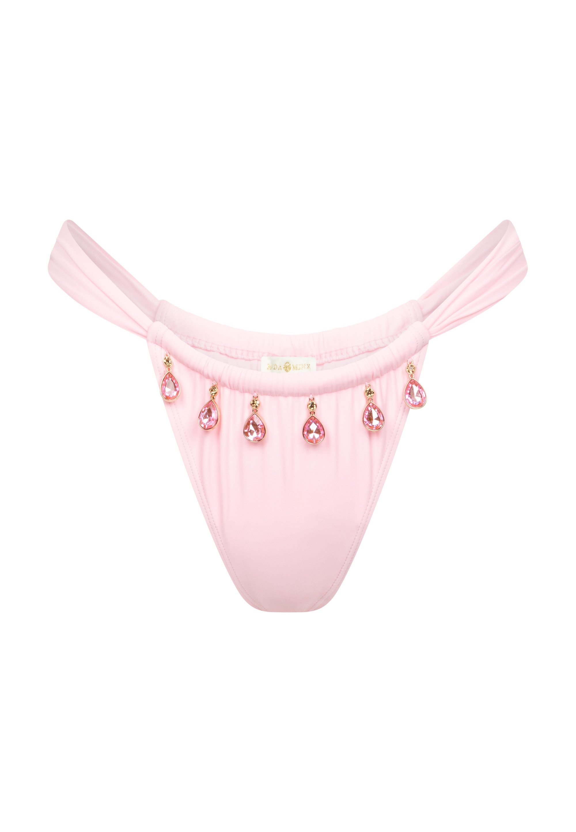 Moda Minx Bikini-Hose Selene Droplet Rouched (1-St., Panty) mit tollen Schmuckelementen – Bild 2 von 5
