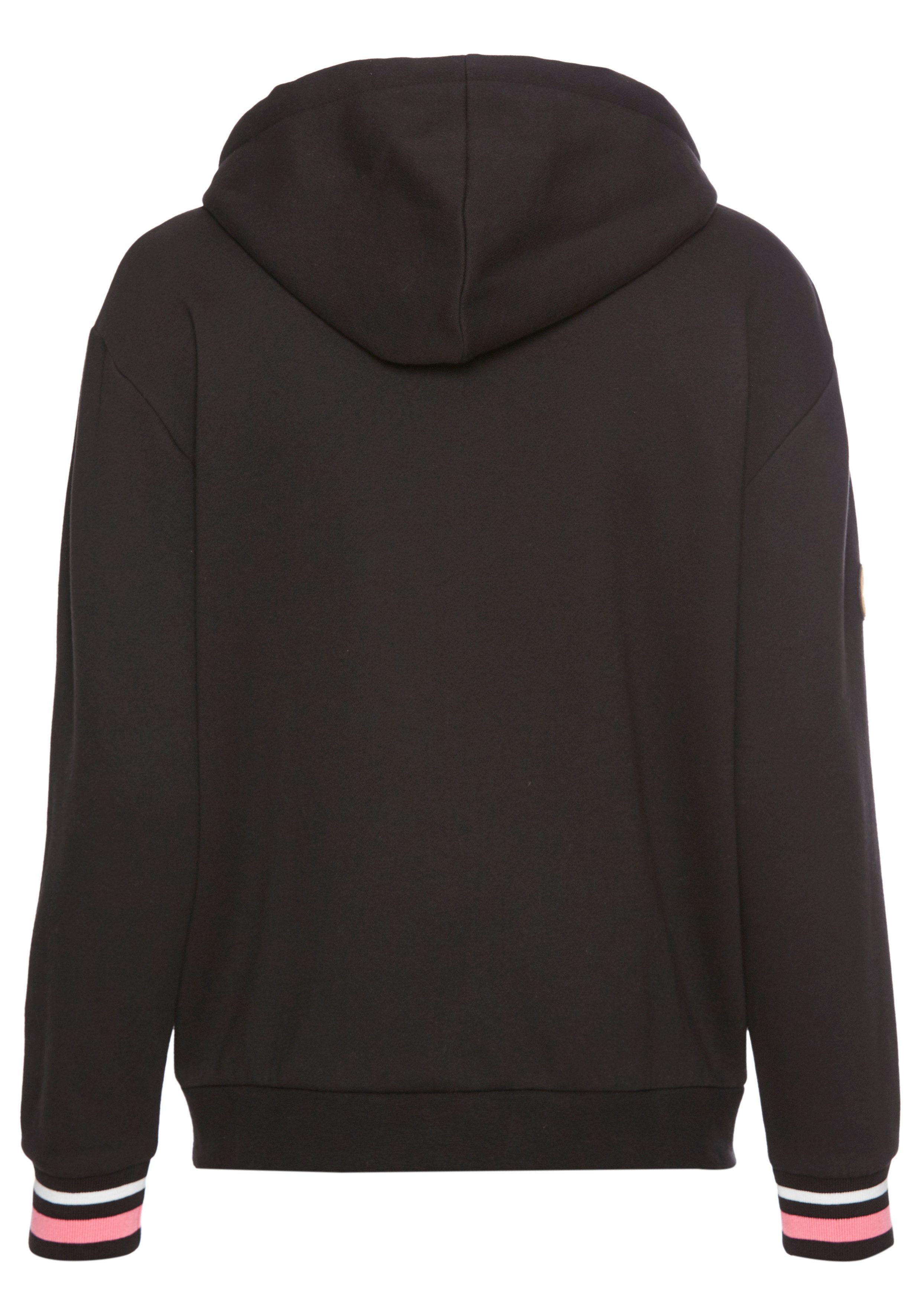 KangaROOS Kapuzensweatjacke mit Neon-Details