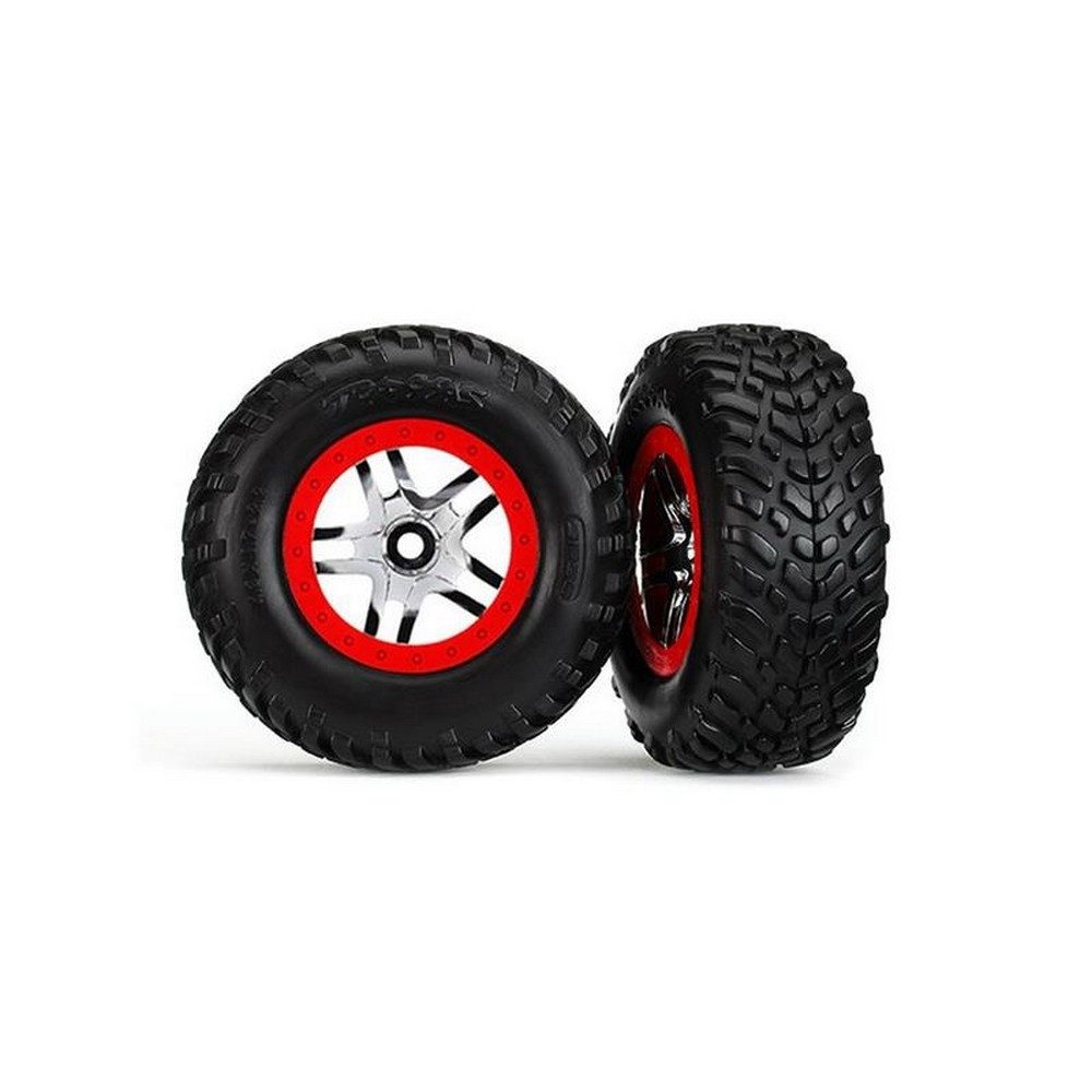 Modellbausatz 6891 Reifen+Felge montiert 2.2/3.0 SCT Split-Spoke/Foam-Einlage