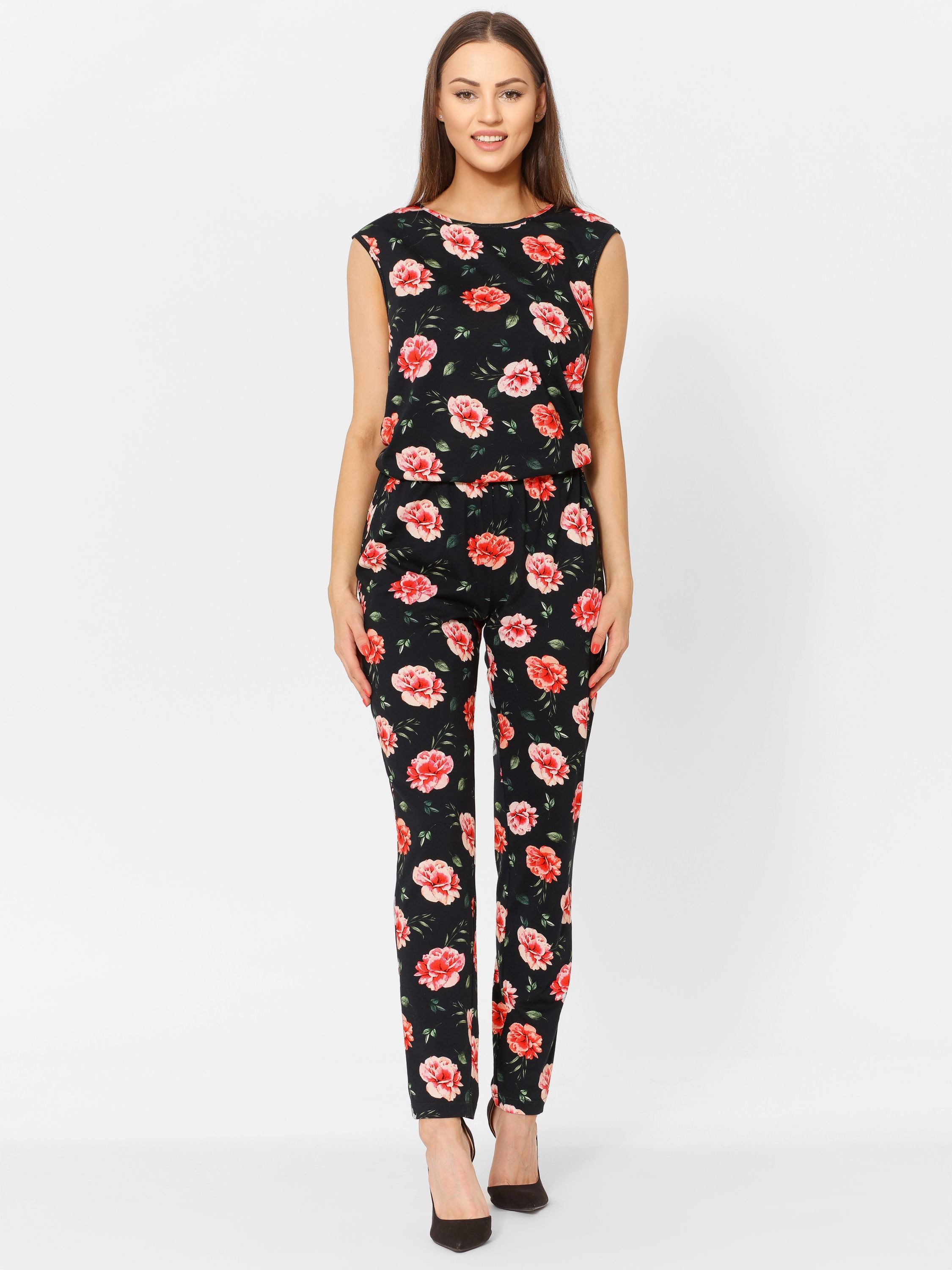 Bellivalini Jumpsuit Jumpsuit Women's Elegant Trouser Suit Playsuit Romper BLV50-211 (2-piece)