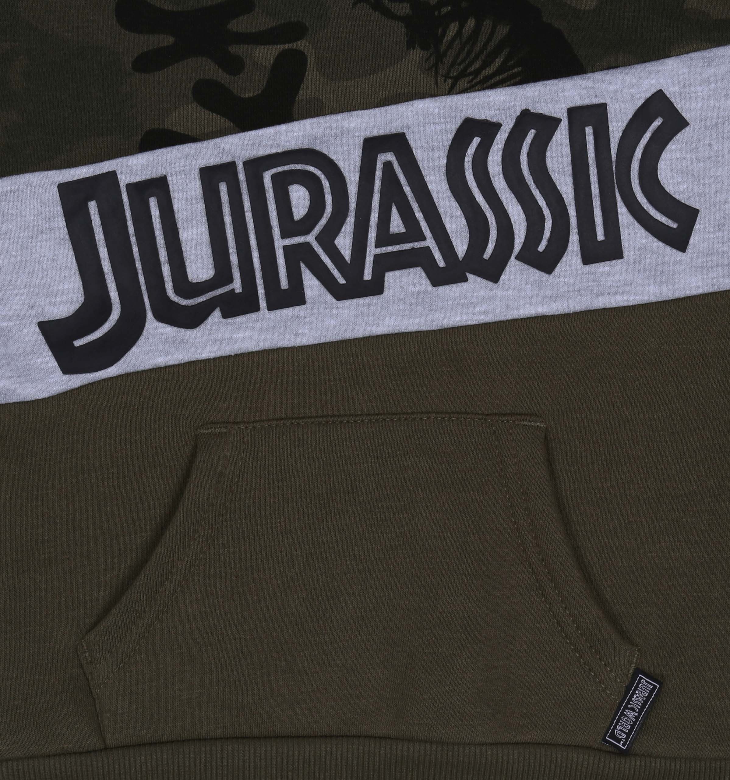 Jurassic World Kapuzensweatshirt Jugendhafte Bluse in Tarnfarbe mit Kapuze Jurassic World 3-4 Jahre