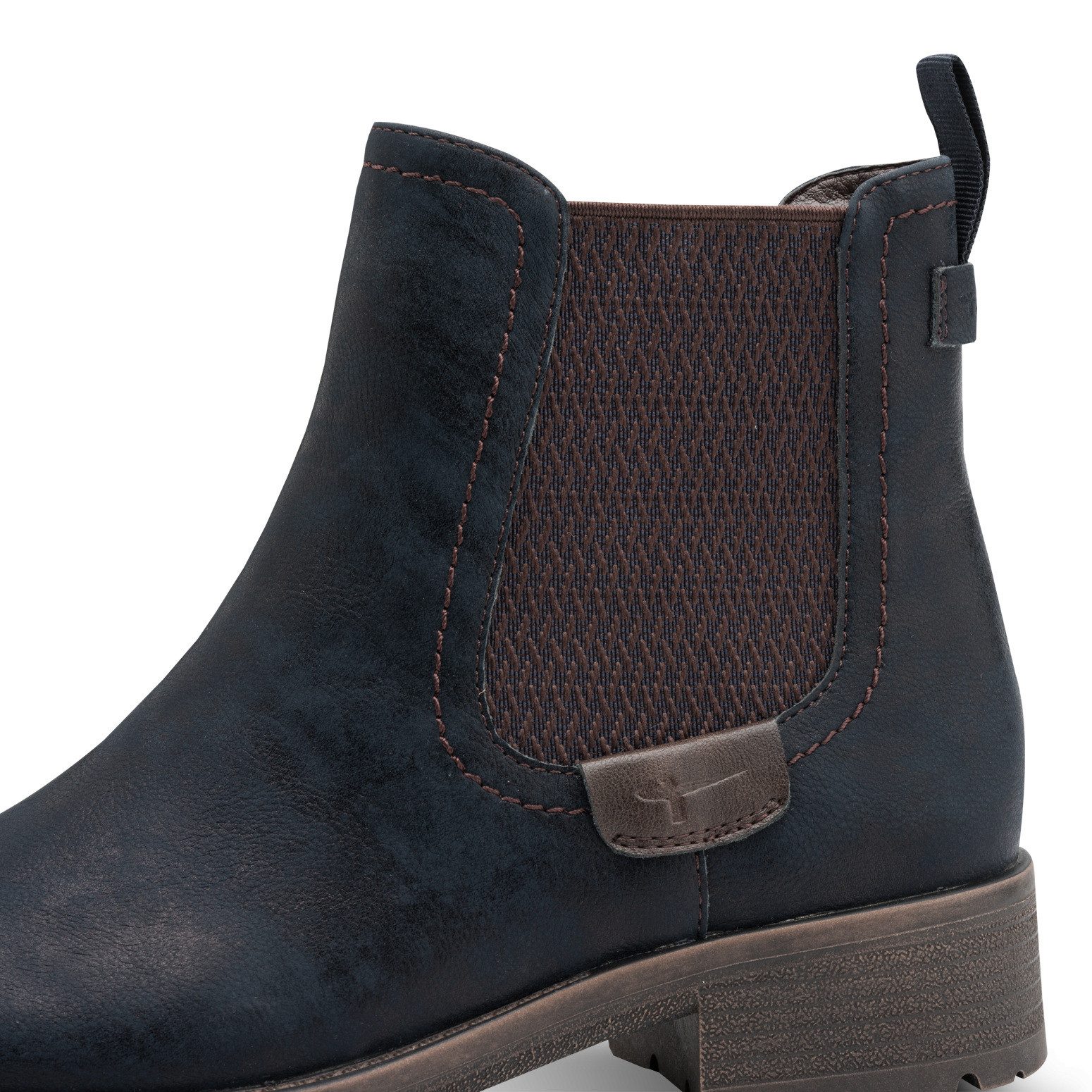 Tamaris Chelseaboots, Blockabsatz, Stiefelette, Schlupfschuh im günstig online kaufen