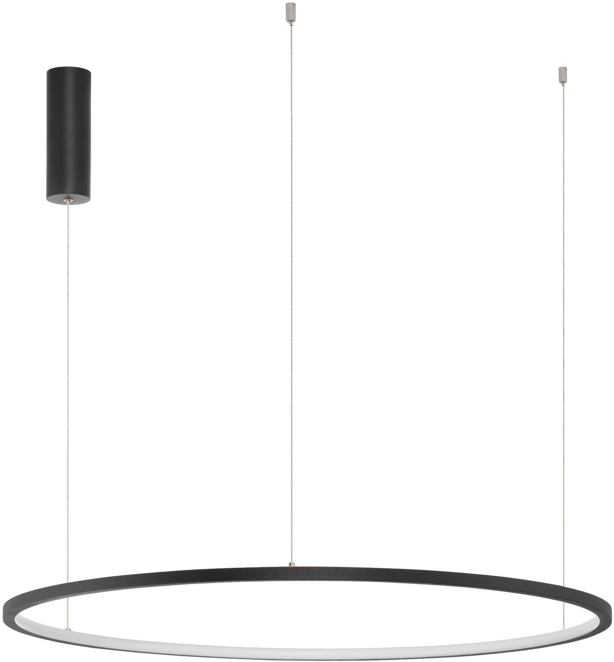 Nova Luce LED-Hängeleuchte TARQUIN, Warmweiß, Mit Leuchtmittel; Höhenverstellbar