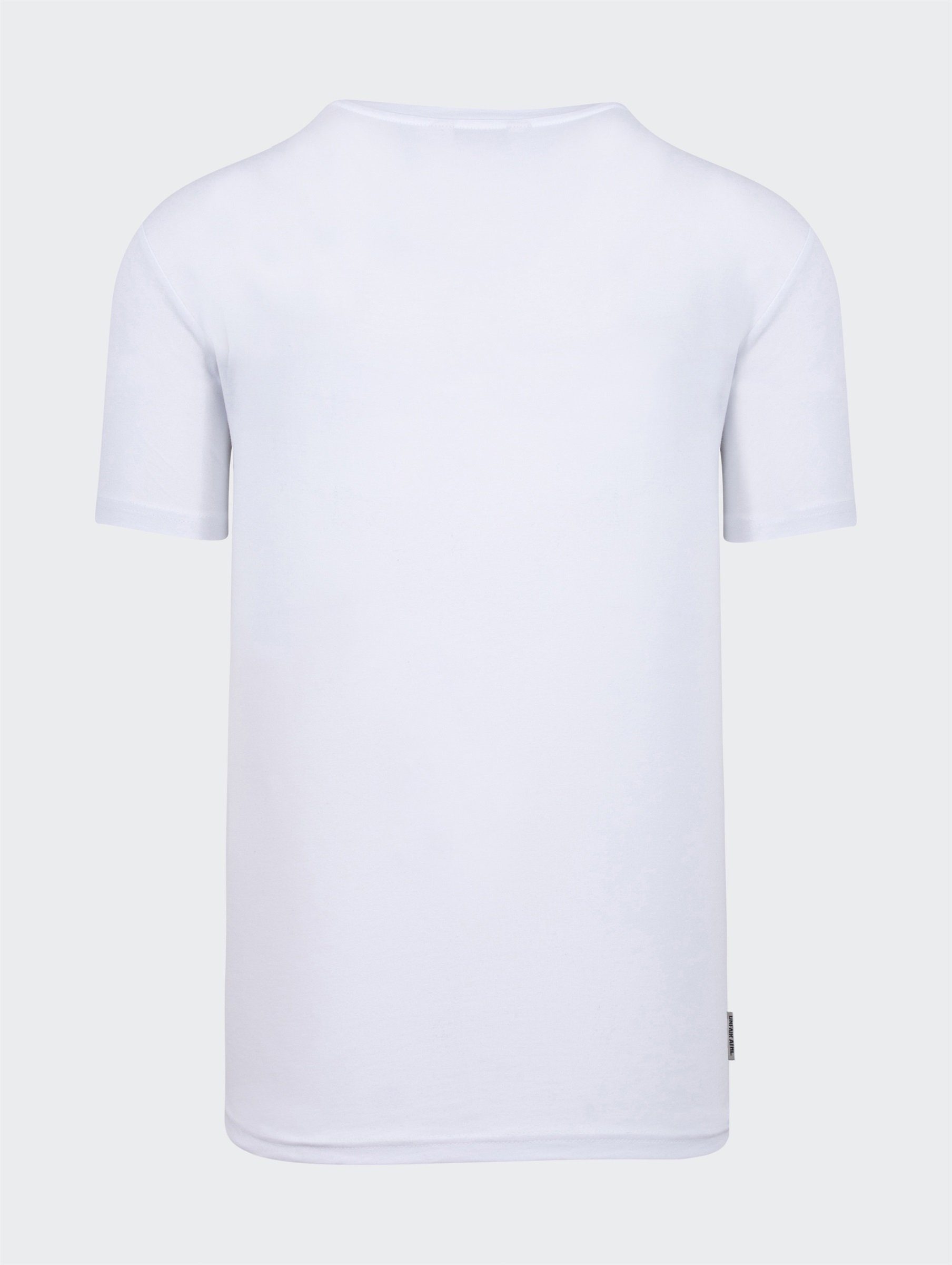 Classic Unfair white T-Shirt Athletics Label T-Shirt Adult Athletics 2021 Herren Unfair
