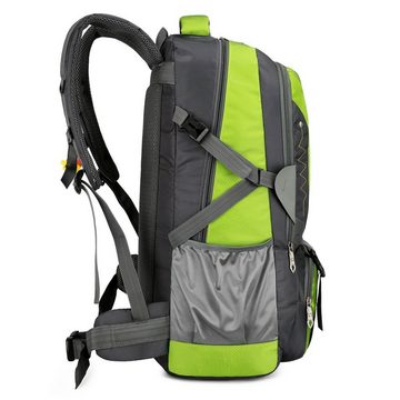 RAIKOU Reiserucksack 60L Wanderrucksack Herren Damen Kletterrucksack Trekkingrucksack (Wasserdichter), ultraleichter, packbarer