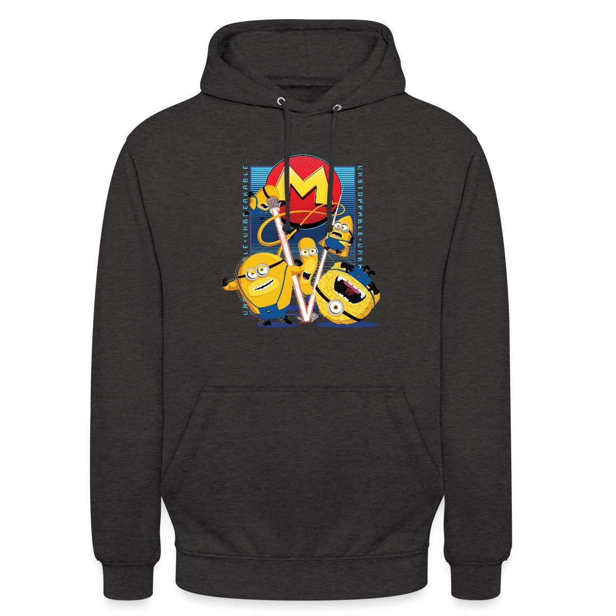 Hoodie Minions 5 Mega Minions Mit Superkräften Unisex Hoodie