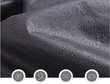 Fivejoy Regenjacke Transparent Regenmantel, Wiederverwendbare Wasserdichte Regenponcho (1-St)