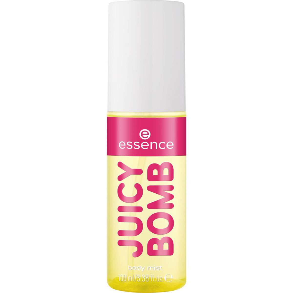 Essence Körperspray Juicy Bomb Duftspray - Spritzige Zitrusfrische, 1-tlg.