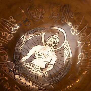 bodhi Beruhigungs- und Entspannungsgerät Tibetische Klangschale „Singing Bowl“, BUDDHA, bodhi, ca. 450 g