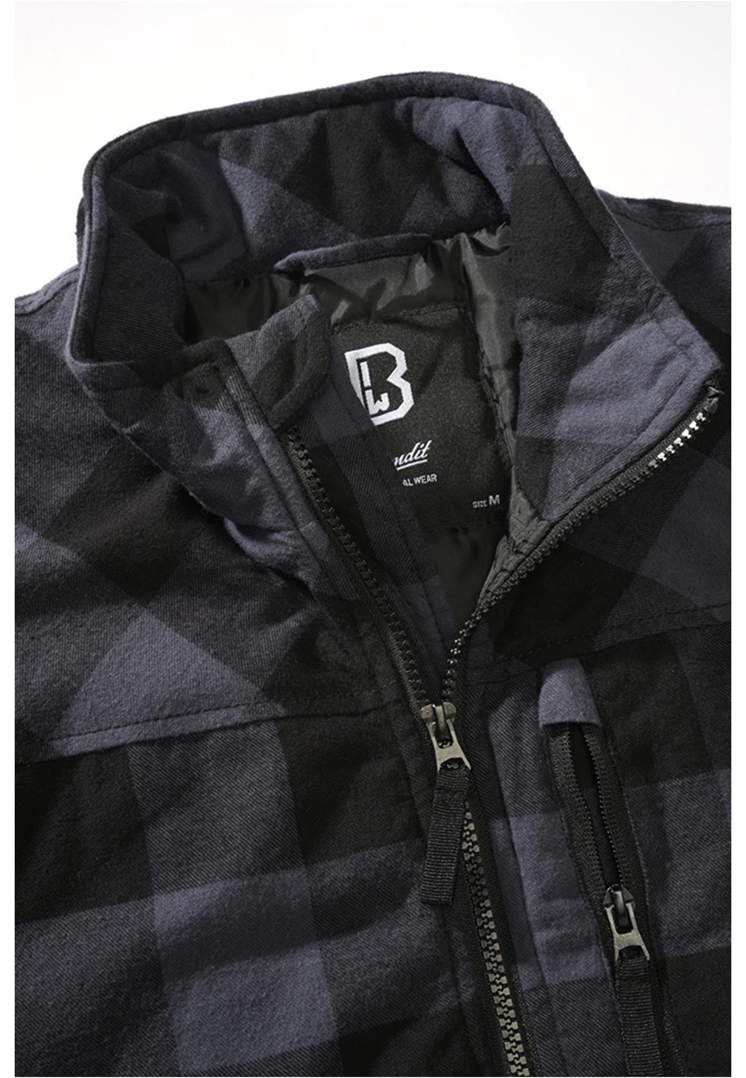 Brandit Jerseyweste Lumber Vest Herren black/grey (1-tlg)