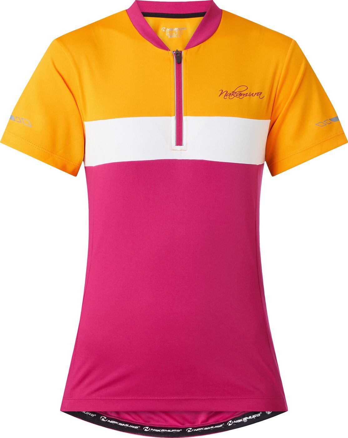 NAKAMURA Radtrikot Da.-Fahrrad-Trikot Page wms ROSEDARK/WHITE/ORANG günstig online kaufen