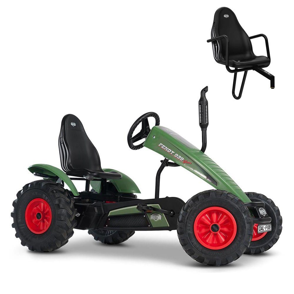 Berg Go-Kart BERG Gokart XXL Traxx Fendt BFR inkl. Soziussitz, mit Zweitsitz
