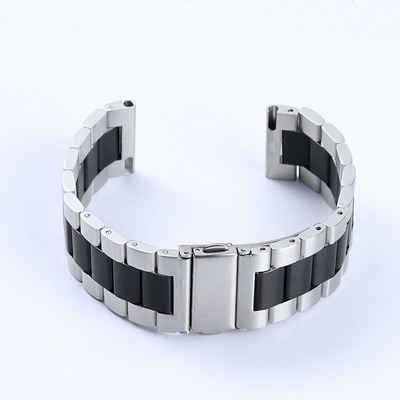 ELEKIN Smartwatch-Armband Edelstahl Armband Kompatible für Huawei GT 2/Huawei Watch GT2 Pro