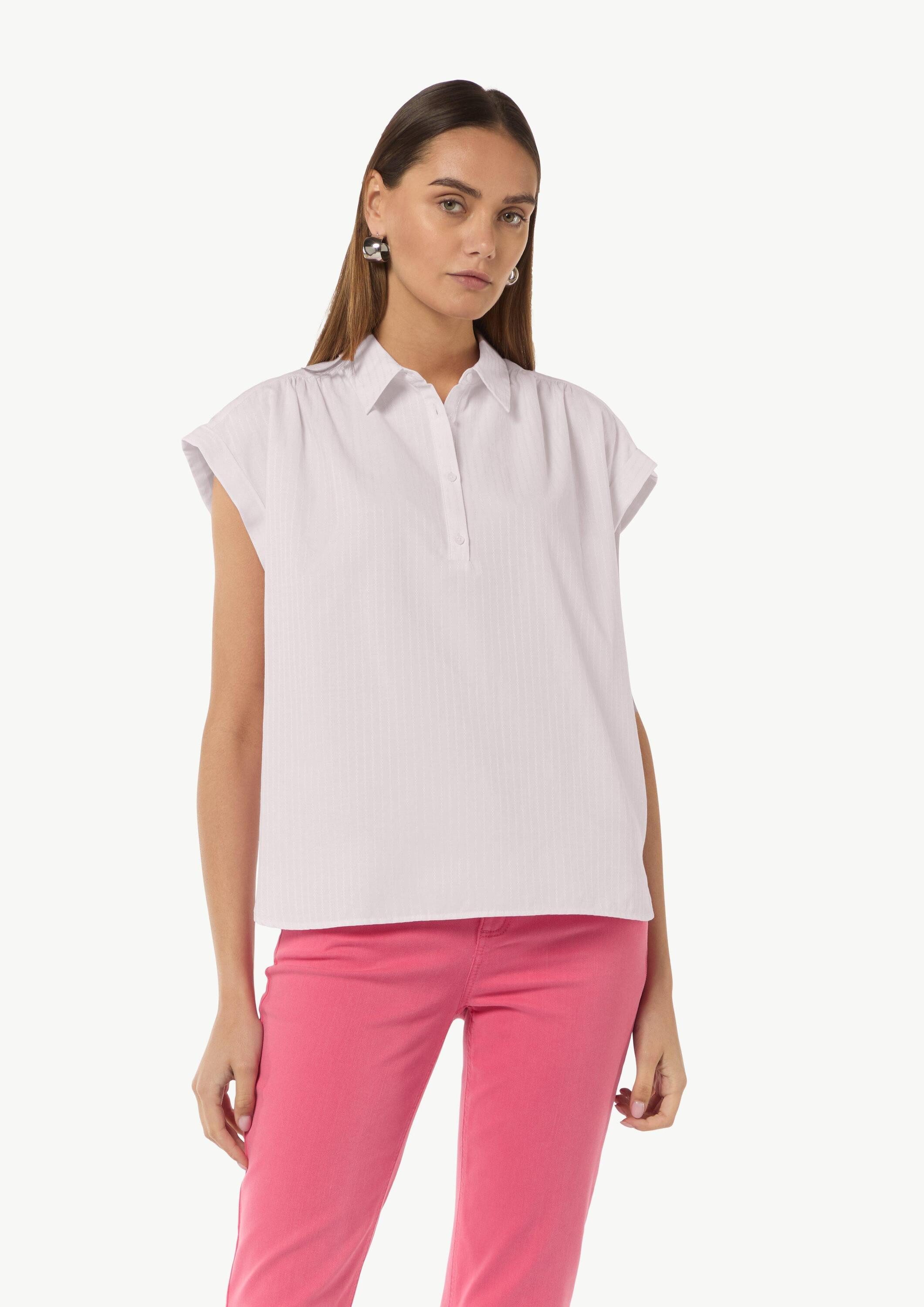 comma Kurzarmbluse Bluse (1-tlg) günstig online kaufen