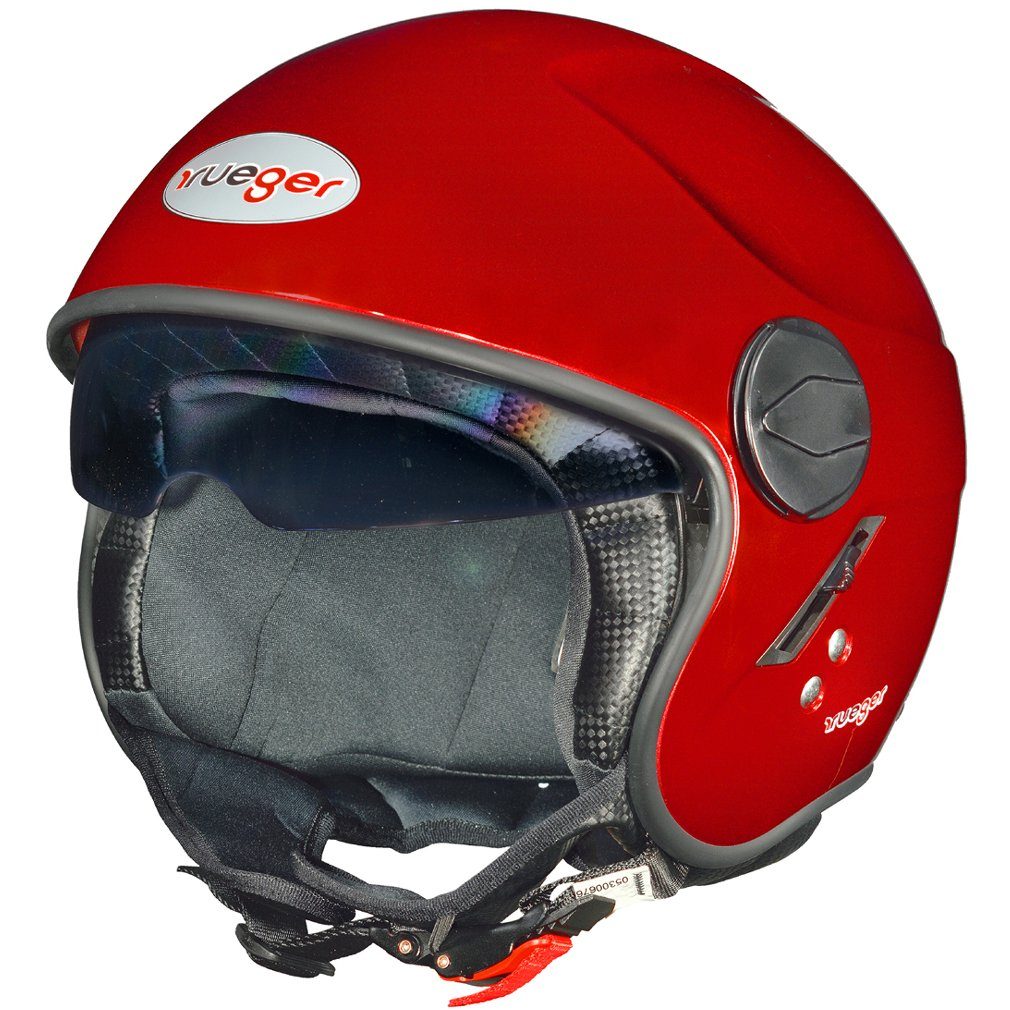 rueger-helmets Motorradhelm »RF-693 Jethelm Motorradhelm Jet Motorrad Roller  Bobber Helm ruegerRF-693 Dark Blue S« online kaufen | OTTO