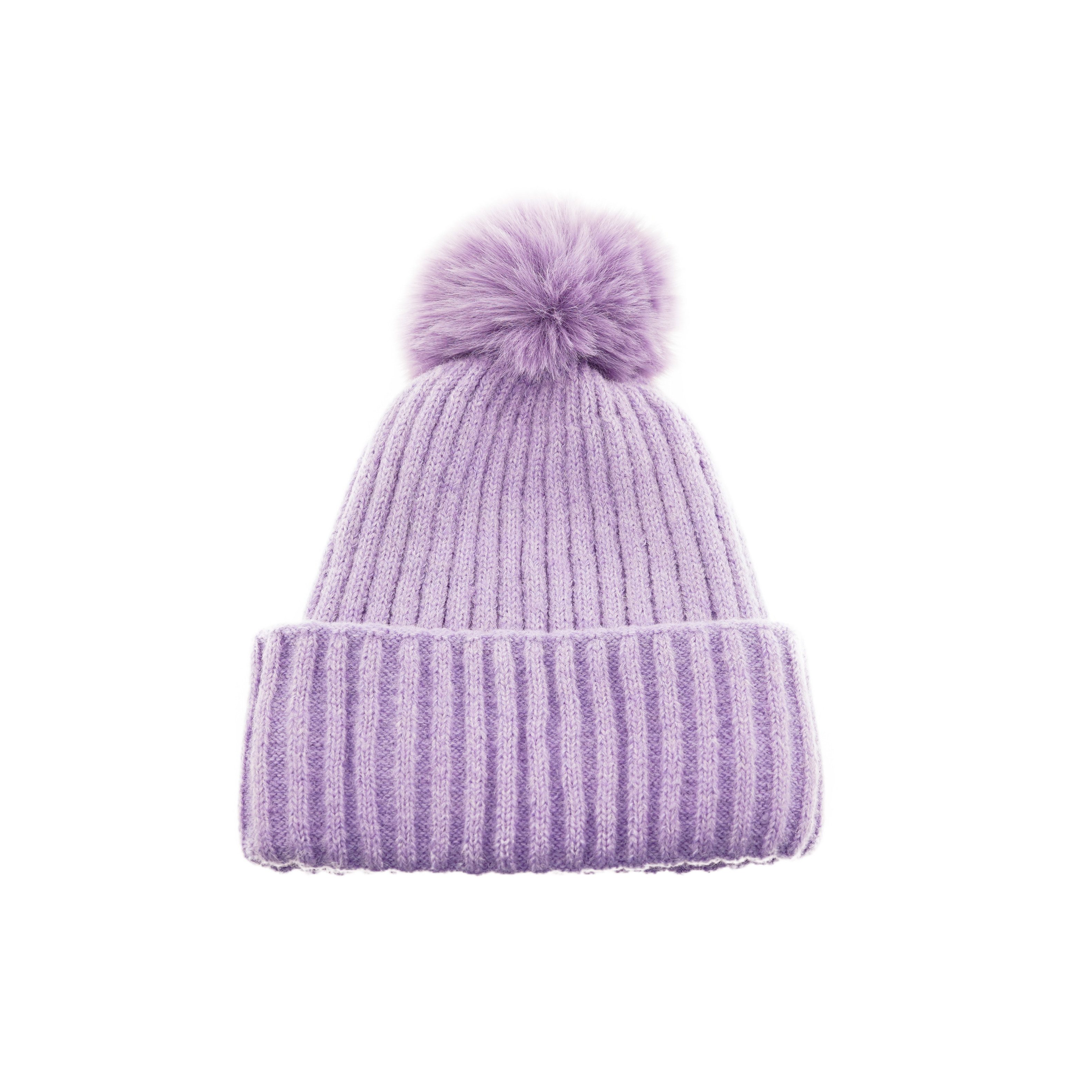Faera Bommelmütze Strickmütze mit Innenfutter zum günstig online kaufen