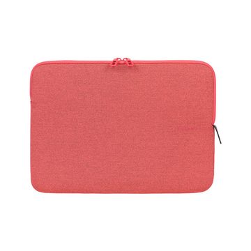 Tucano Laptop-Hülle Second Skin Mélange, Neopren Notebook Sleeve, Rot 15,6 Zoll, 15-16 Zoll Laptops