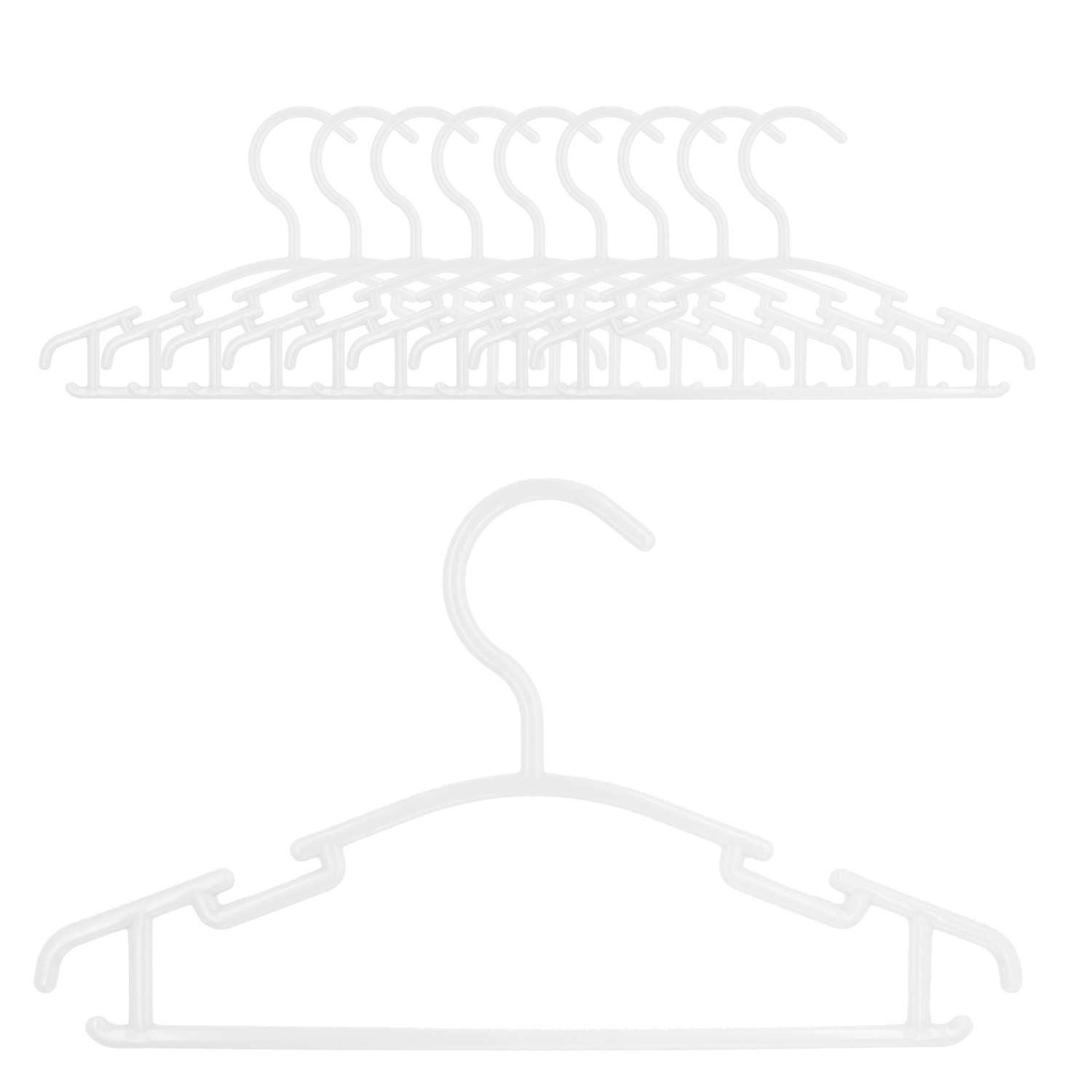 Intirilife Kleiderbügel, (Set, 10-tlg), 10x Kinderkleiderbügel günstig online kaufen