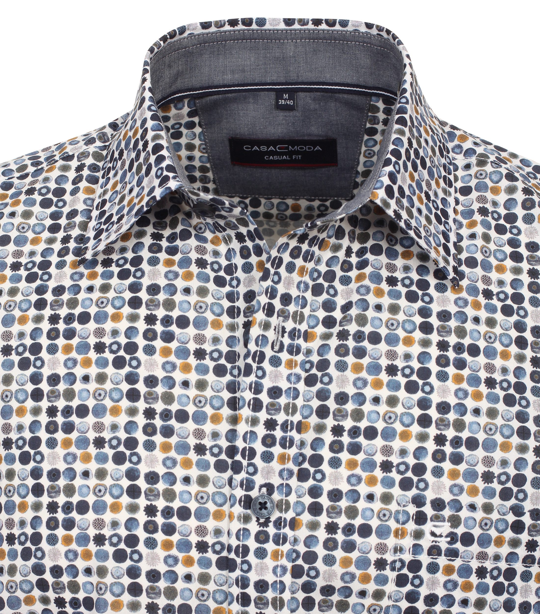 CASAMODA Langarmhemd CASAMODA Freizeithemd Print günstig online kaufen