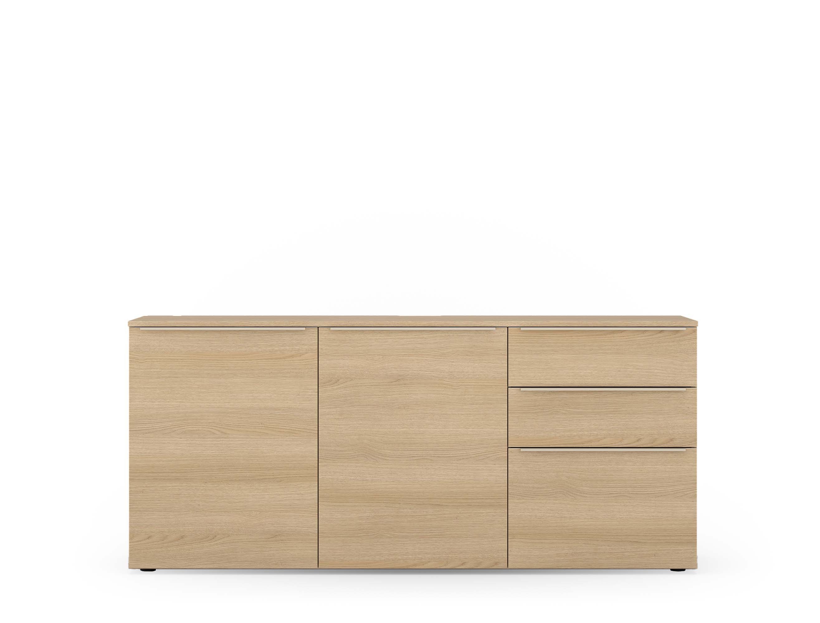 TOM TAILOR HOME Sideboard COLOR PUZZLE Medium Cabinet 07 – 3 Türen, 1 Schublade, Breite 1650 mm – Stauraum mit dem besonderen Farbkick