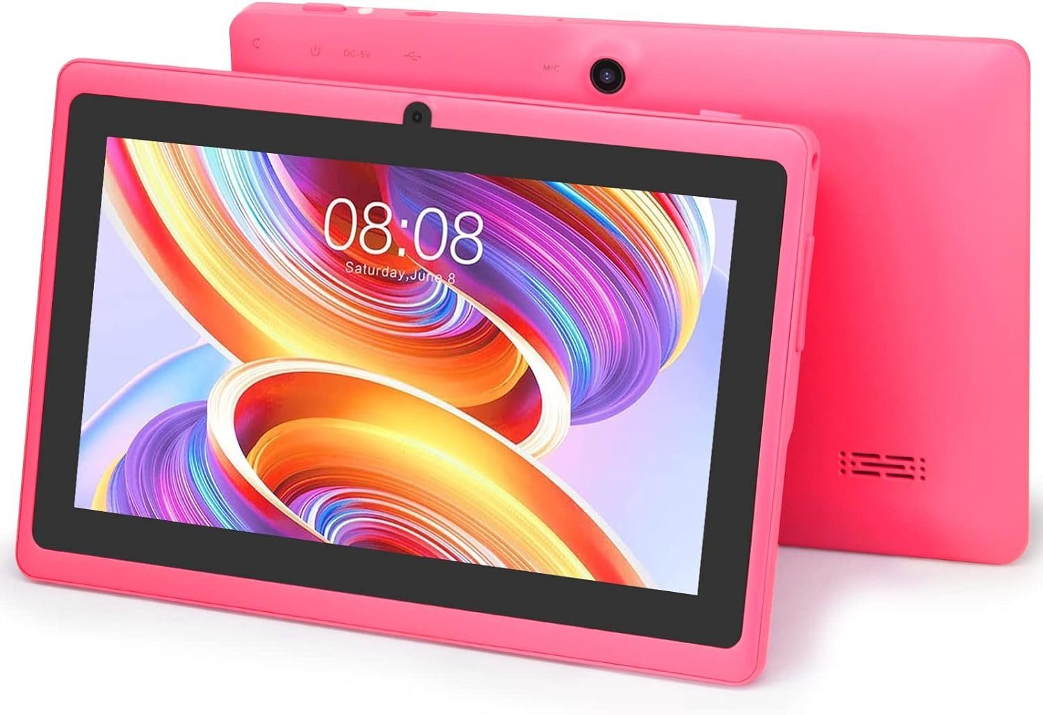 Topluck Tablet (7", 8 GB, Android, Android Tablet - Quad-Core 1GB RAM, 8GB  ROM Dual Kameras Rosa)