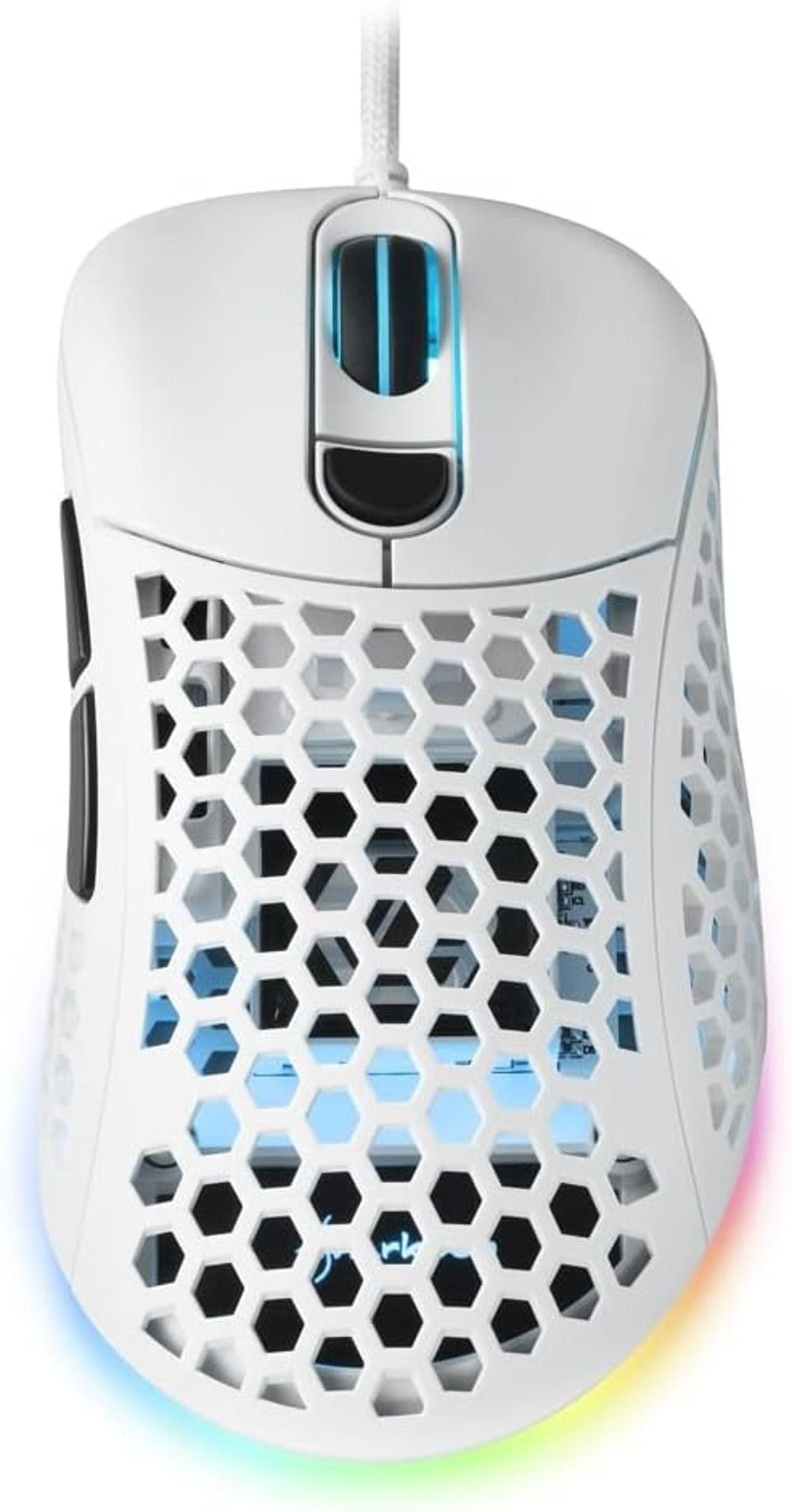 Sharkoon Sharkoon Light² 200 Gaming Maus white kabelgebunden Gaming-Maus