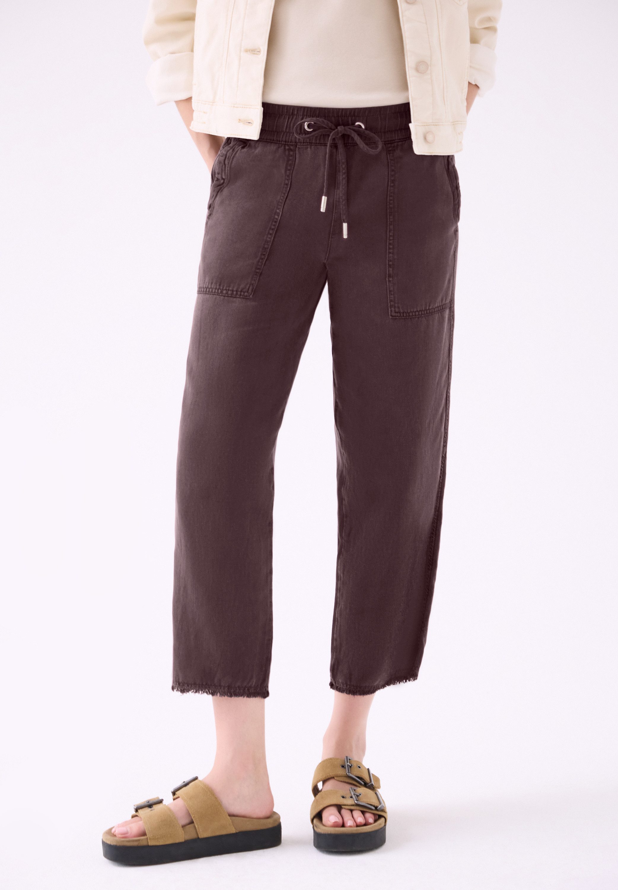 STREET ONE STUDIO Stoffhose im Loose Fit