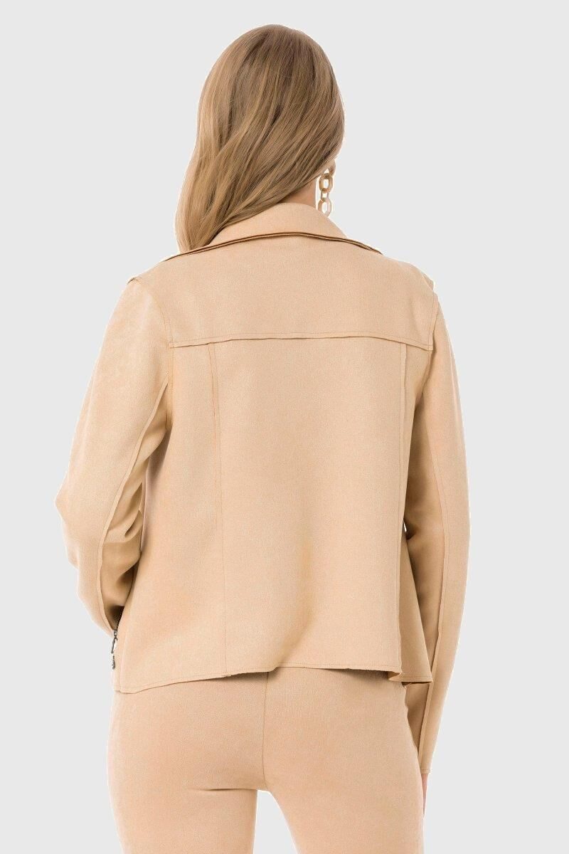 Cipo & Baxx Lederimitatjacke Jacken in Wildleder-Optik günstig online kaufen