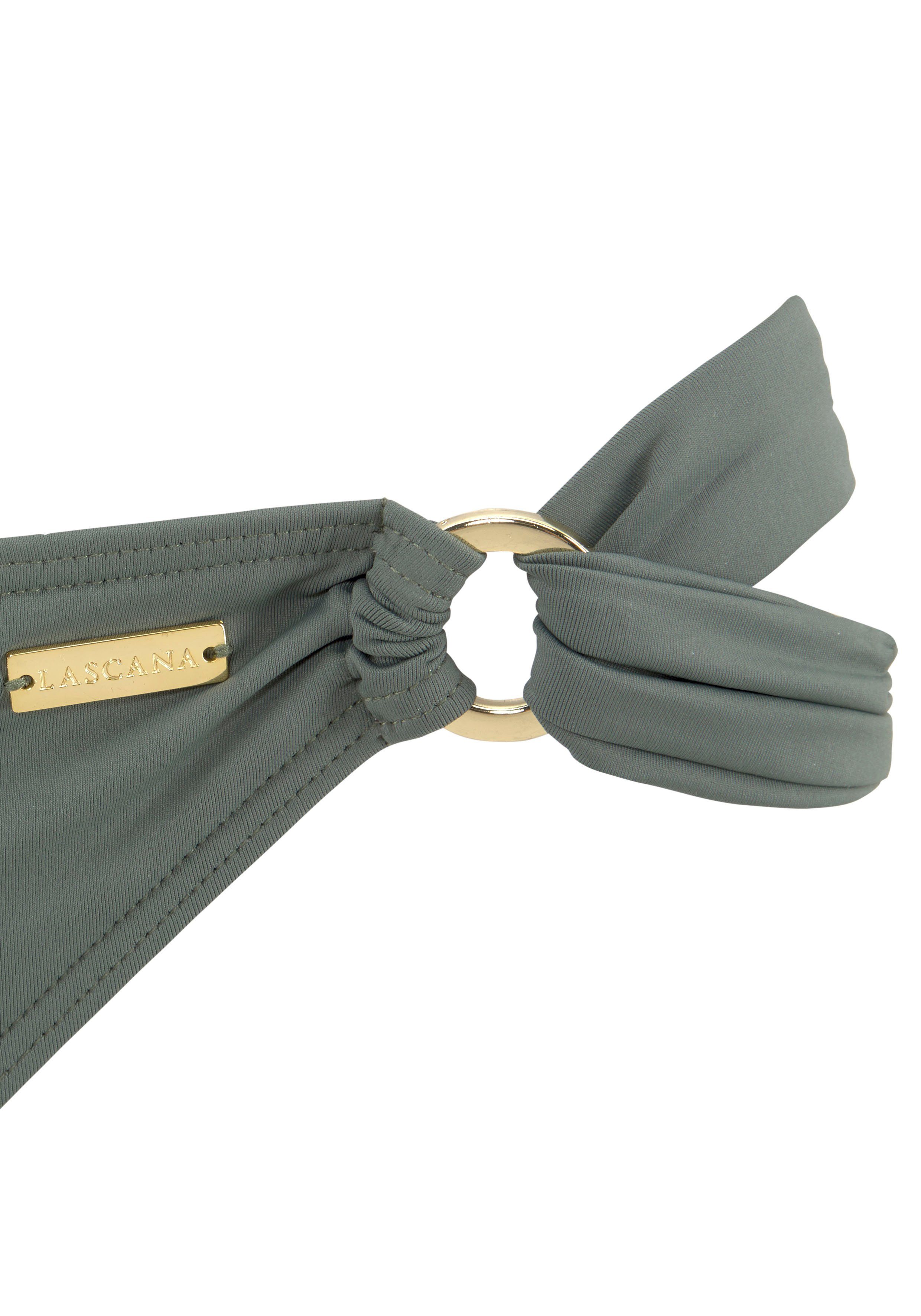 LASCANA Bikini-Hose Italy mit seitlichen Zierringen