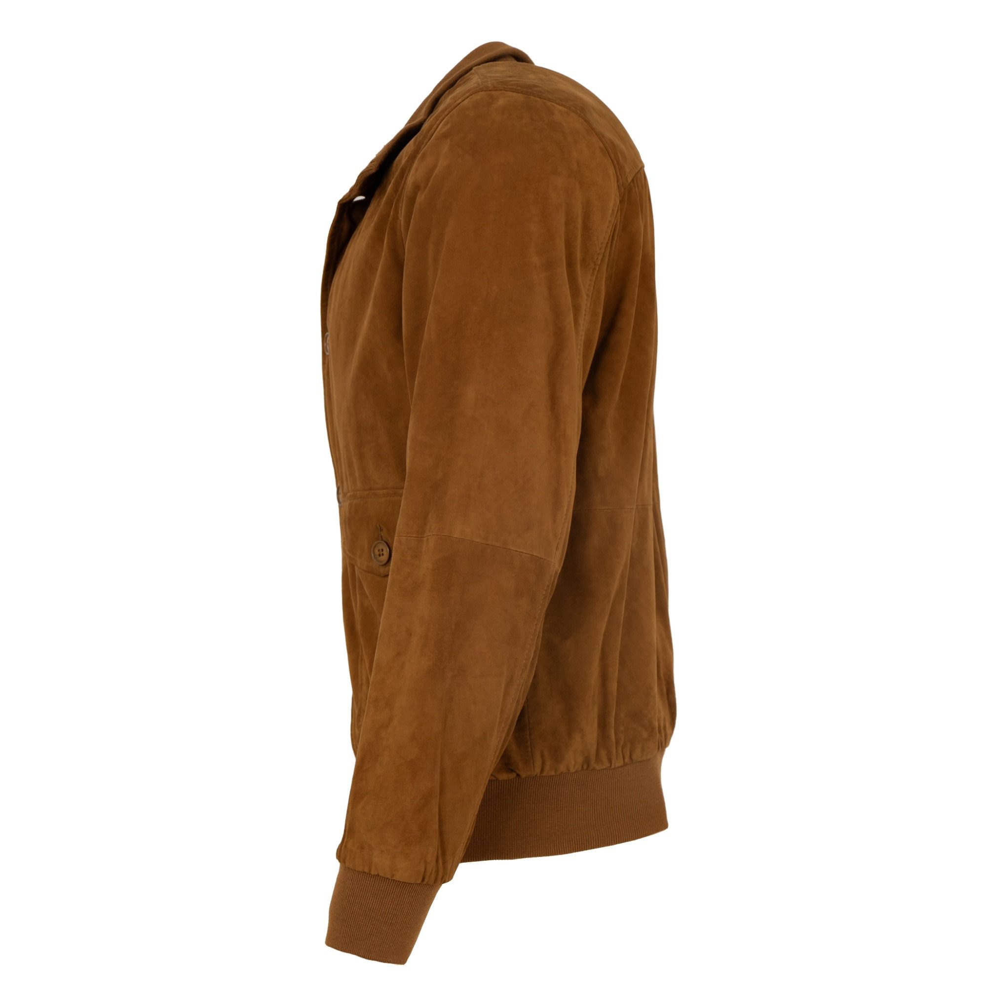 Maddox Lederjacke Matthäus MADDOX - Herren Lederjacke Blouson Lammvelour co günstig online kaufen