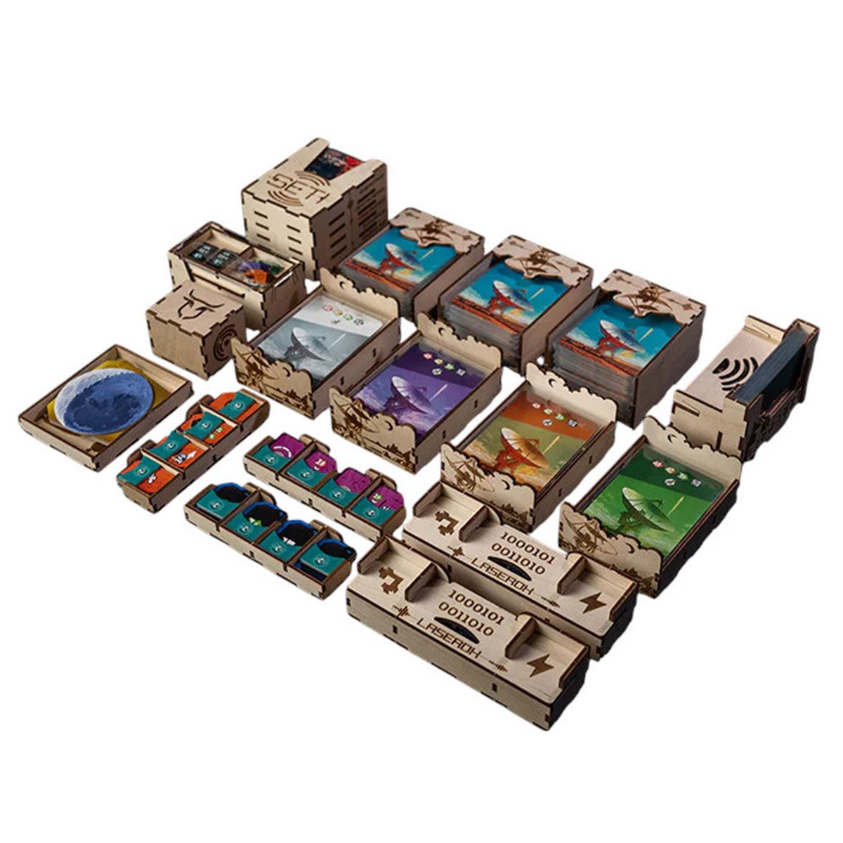 Laserox Spiel Insert Für Seti - Organizer