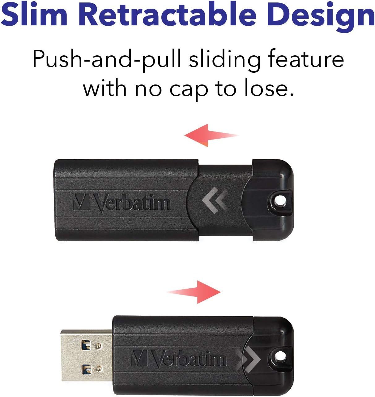 Verbatim USB-Stick Schwarz Daten sicher & effizient speichern USB-Stick